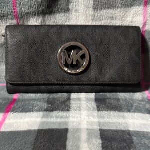 Michael Kors Black Leather Wallet